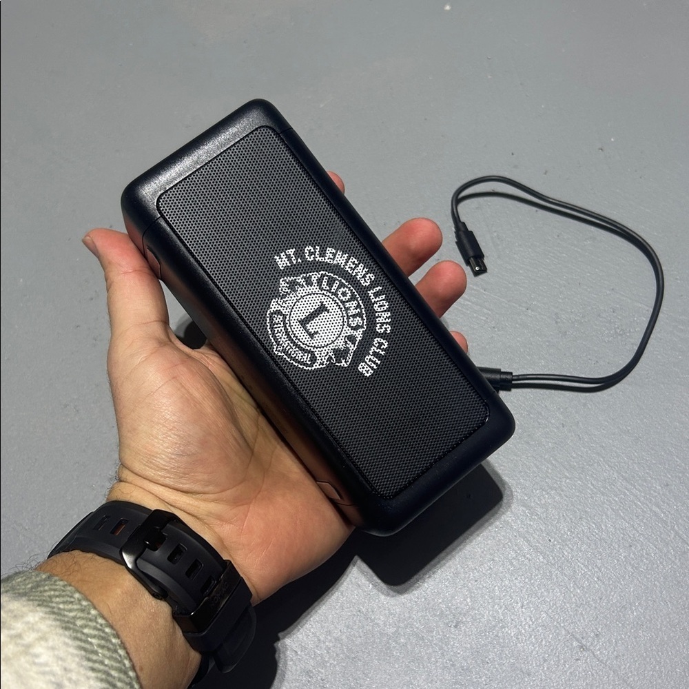 Sound Wedge - Outdoor Magnetic Speaker (New In Box with Charging Cable) - Picture 12 of 12